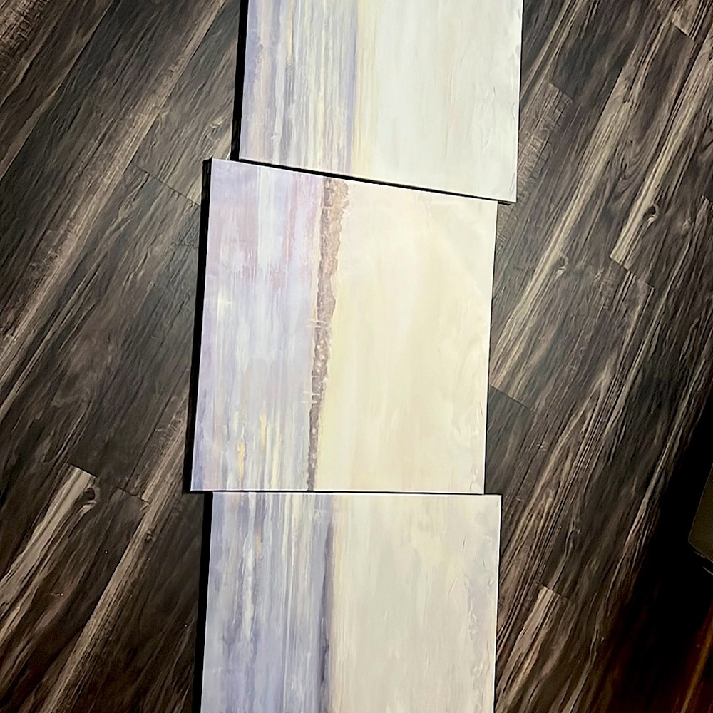 3 piece wall art set